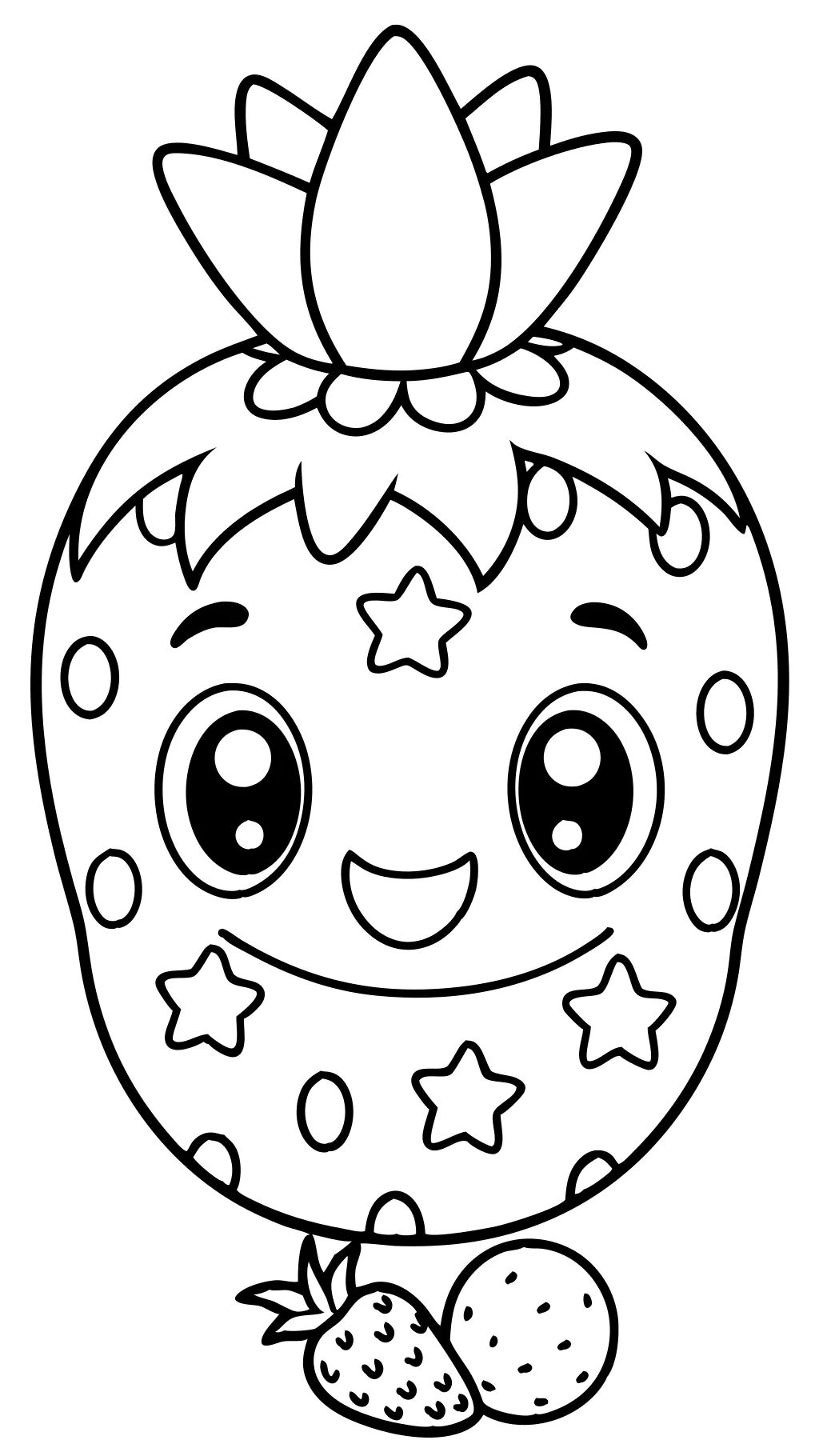 cute food coloring pages printable